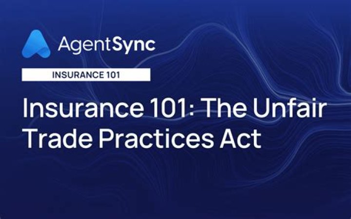 What is unfair trade practice in insurance?