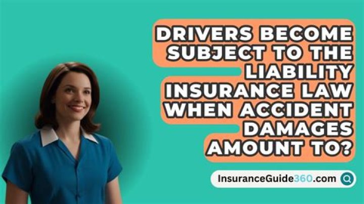 When do drivers become subject to liability insurance?