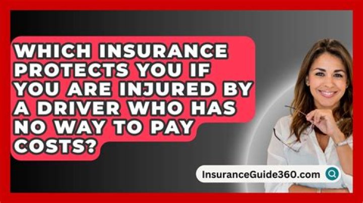 Which insurance protects you if you are injured by a driver who has no way to pay costs?