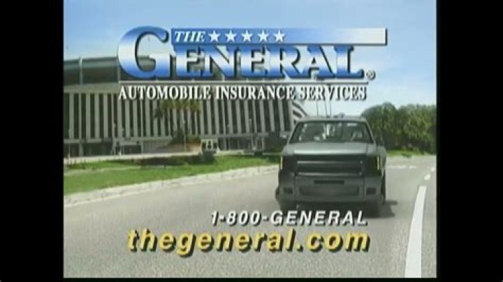 Who is the girl in the general insurance commercial?
